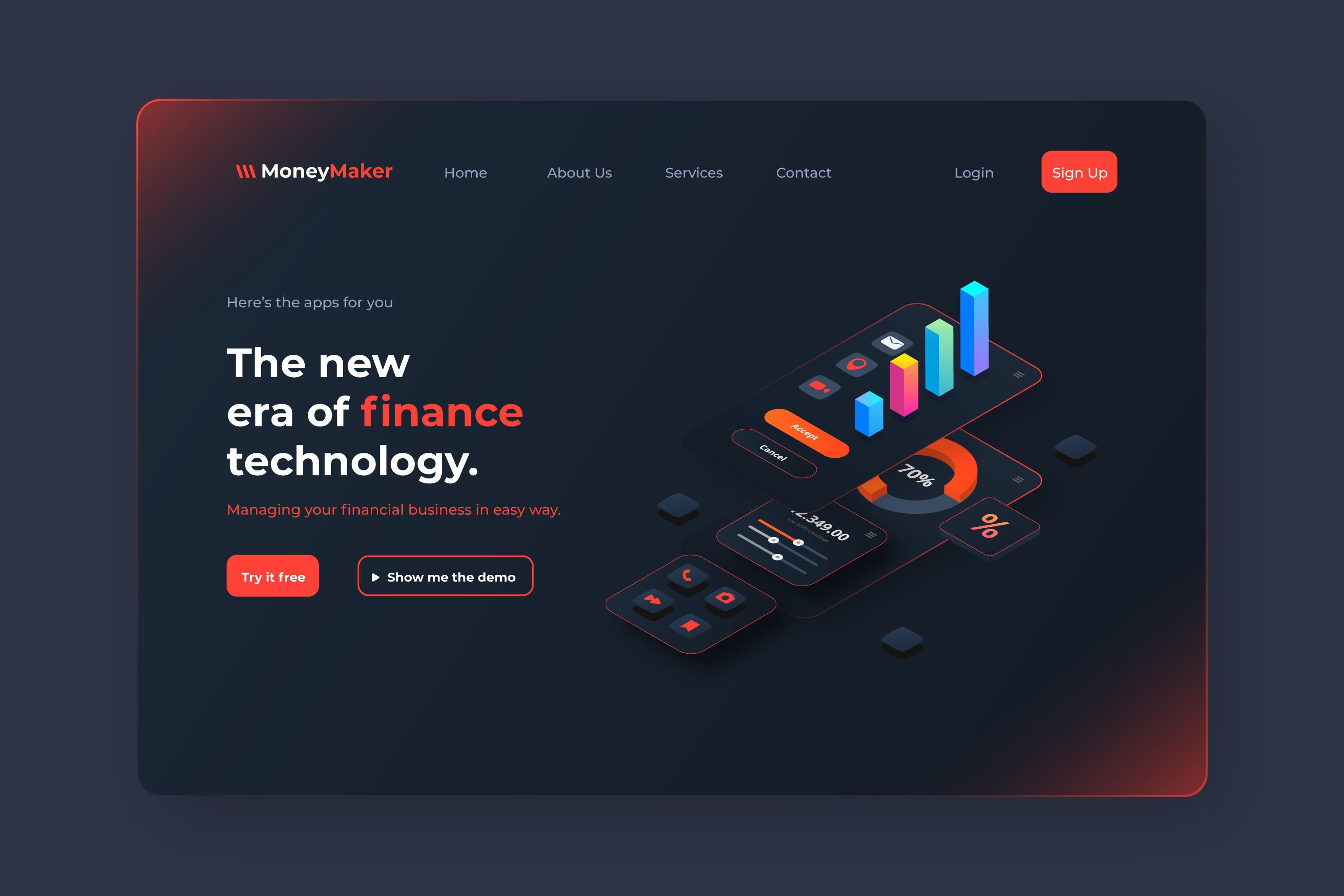 Finance Technology Website